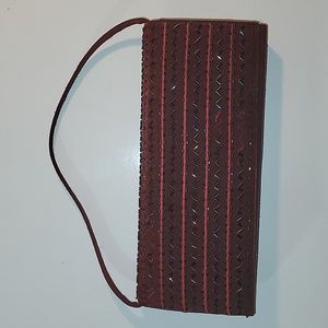 Lovely Sasha Red Clutch Purse